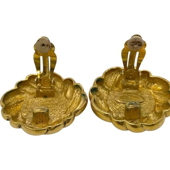 626205AO (S3) Chanel Earrings Gold Metal - Picture 5 of 8